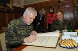 Náčelník Generálního štábu AČR generálporučík Petr Pavel.